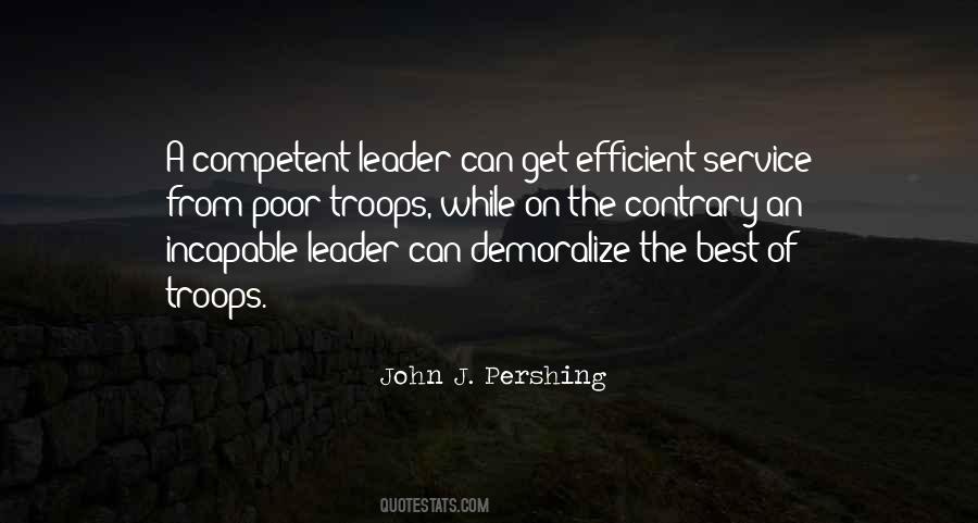 A Poor Leader Quotes #1815494