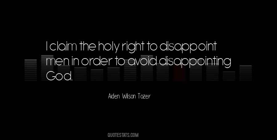 Holy Order Quotes #1673376