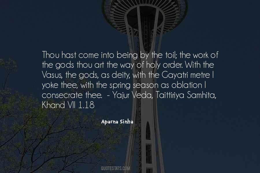 Holy Order Quotes #1717442