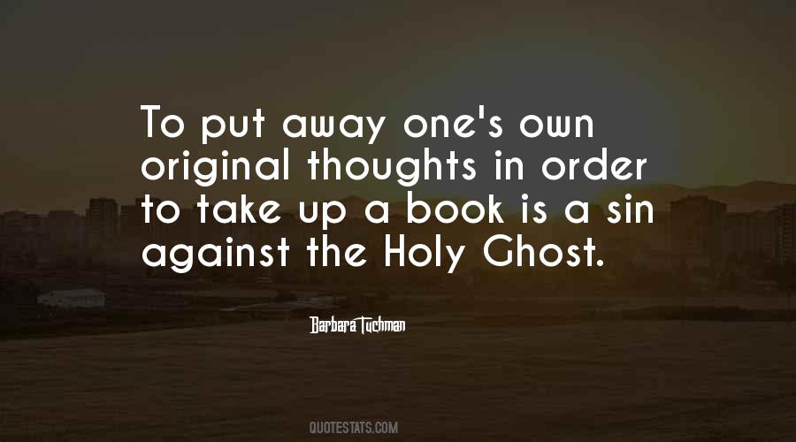 Holy Order Quotes #805696