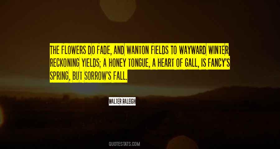 Flowers Fall Quotes #1277210