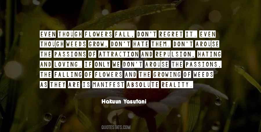 Flowers Fall Quotes #1305231