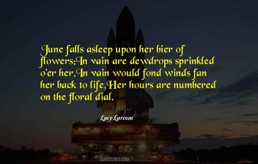 Flowers Fall Quotes #1352448