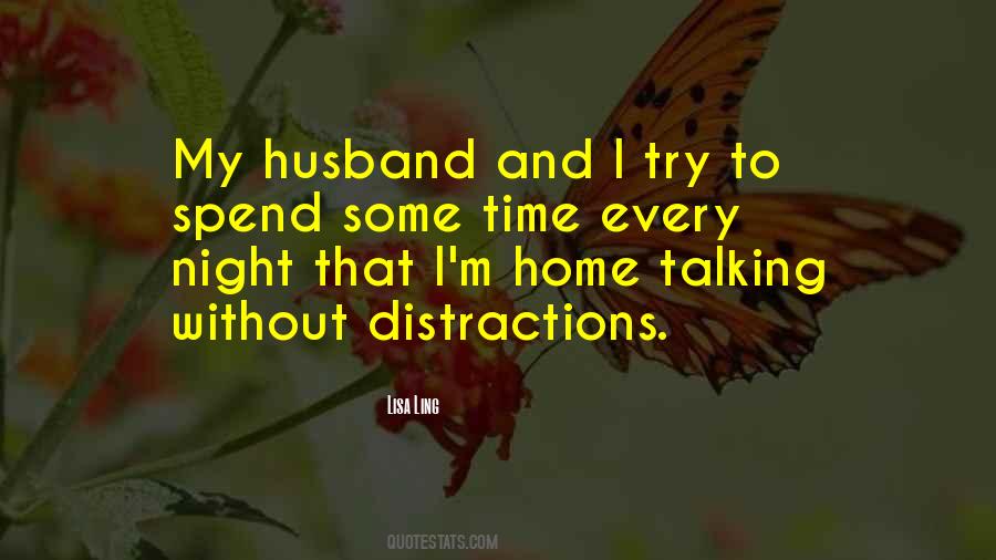 Husband Time Quotes #1182315