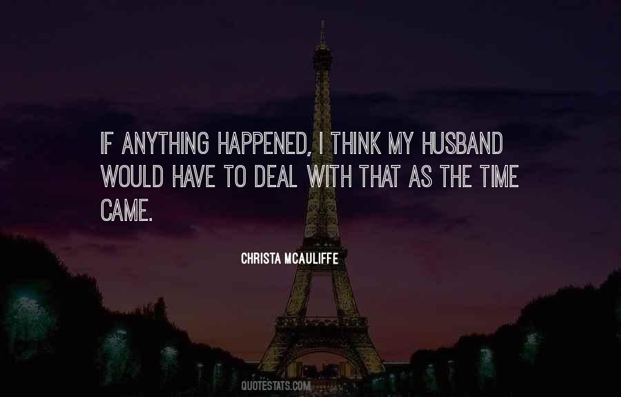Husband Time Quotes #289924
