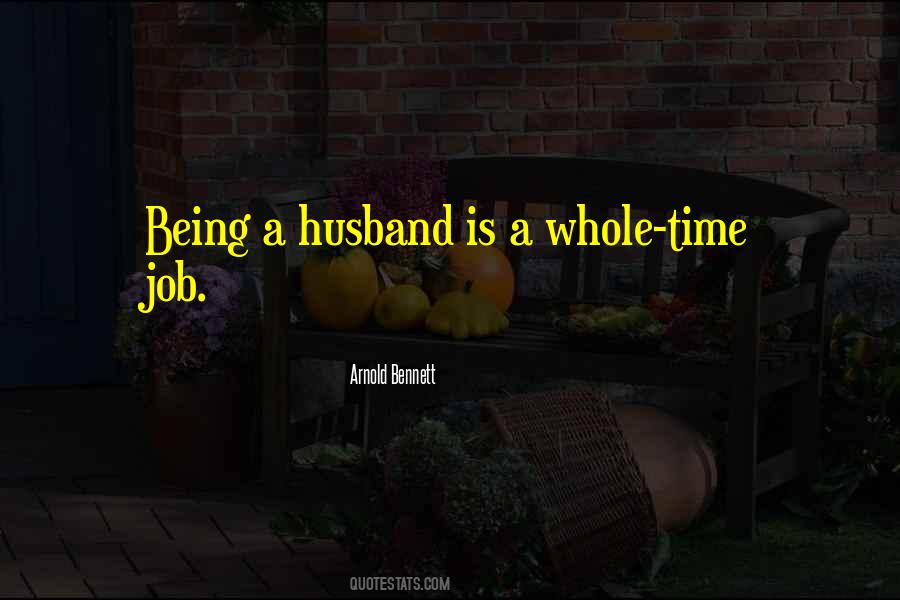 Husband Time Quotes #920089