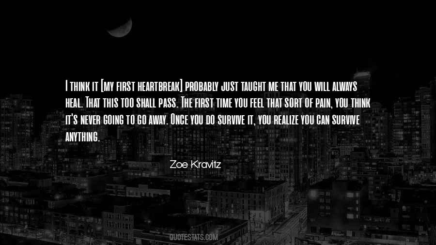 I Can Survive Anything Quotes #813782
