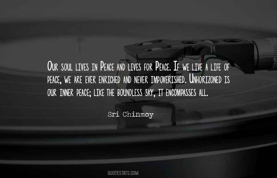 Sky Peace Quotes #1319551