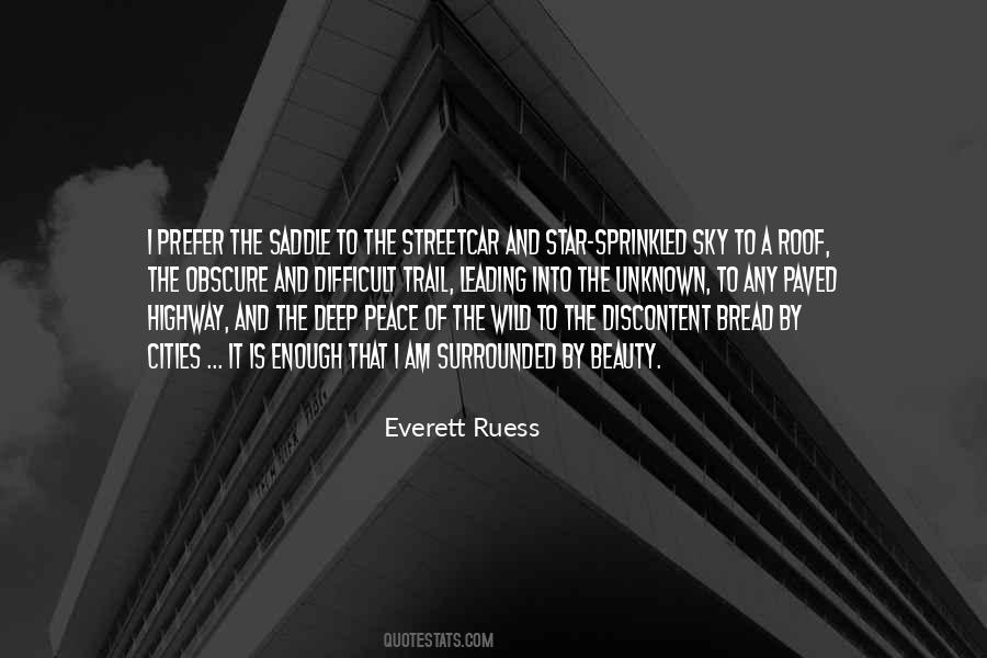 Sky Peace Quotes #931549