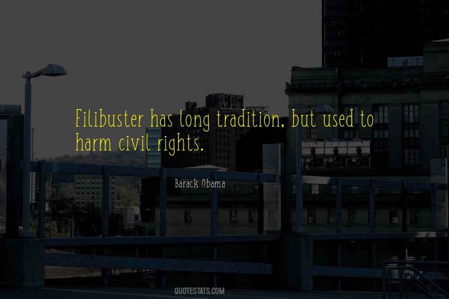 Filibuster Quotes #1416896