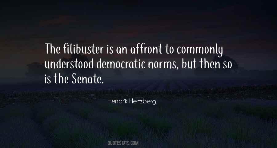 Filibuster Quotes #803983