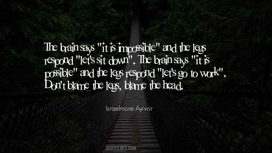 Head Down And Work Quotes #851406