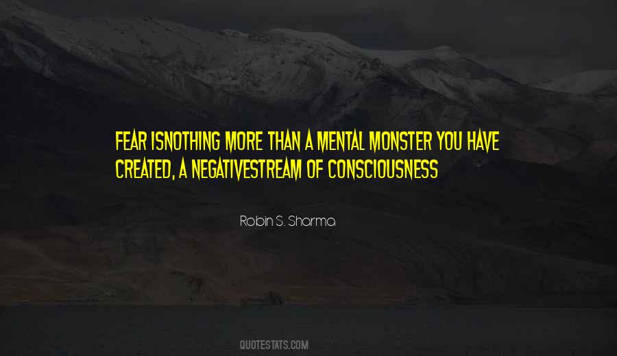Negative Fear Quotes #103683