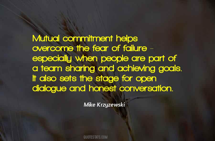 Fear Commitment Quotes #1317876