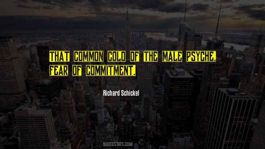 Fear Commitment Quotes #736886