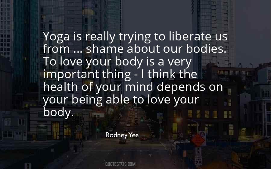 Health Yoga Quotes #122893