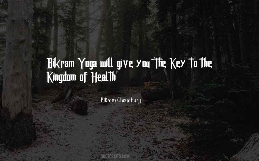 Health Yoga Quotes #325677