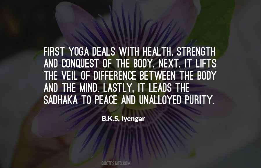 Health Yoga Quotes #447691
