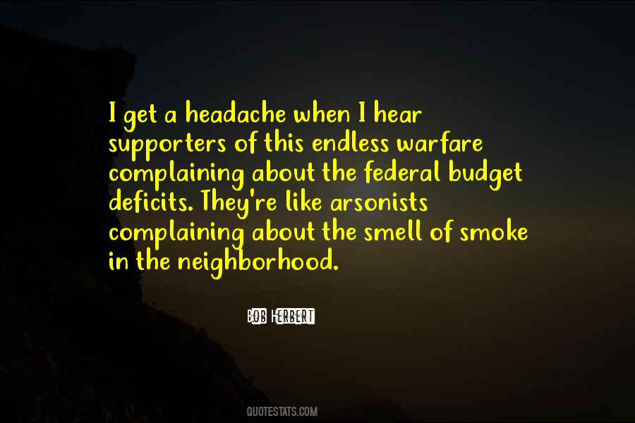 Smell Of Smoke Quotes #1539597