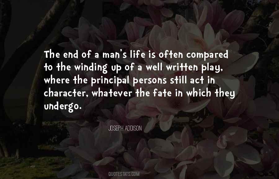 Character Is Fate Quotes #1728273