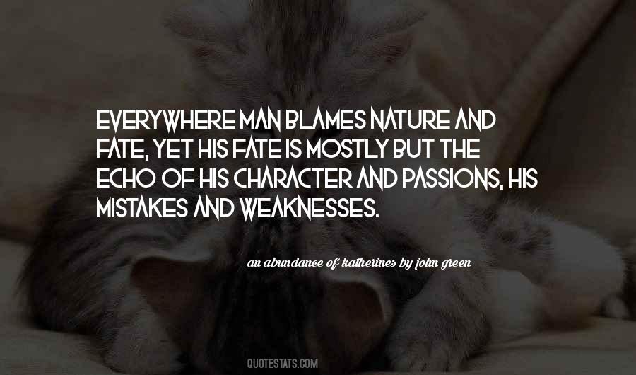 Character Is Fate Quotes #51673