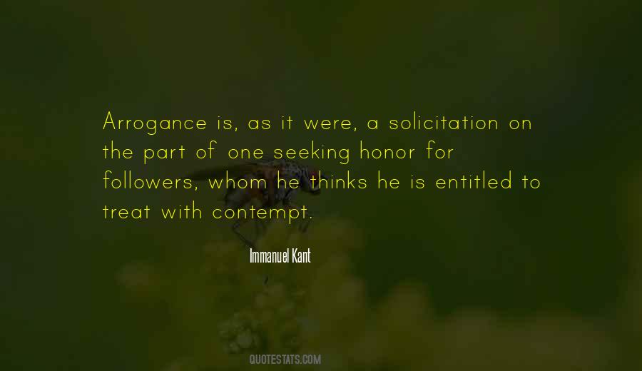 Arrogance Is Quotes #1501137