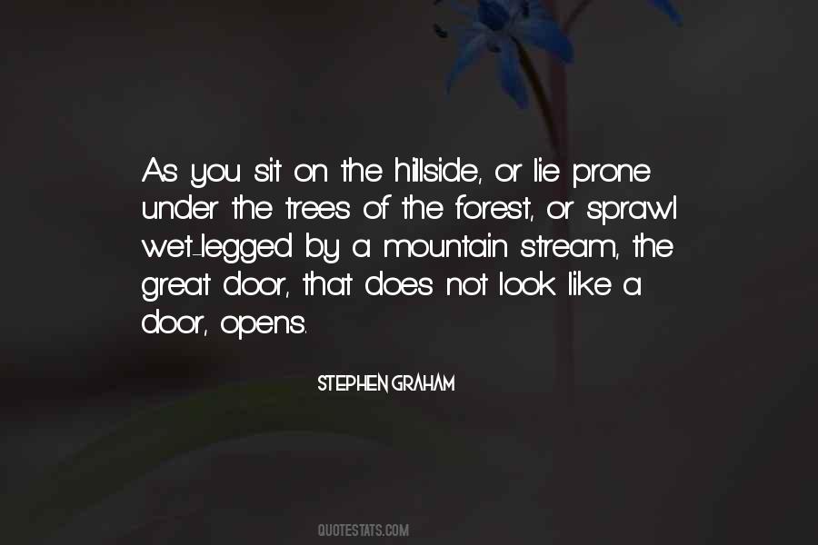 Quotes About The Hillside #1741022