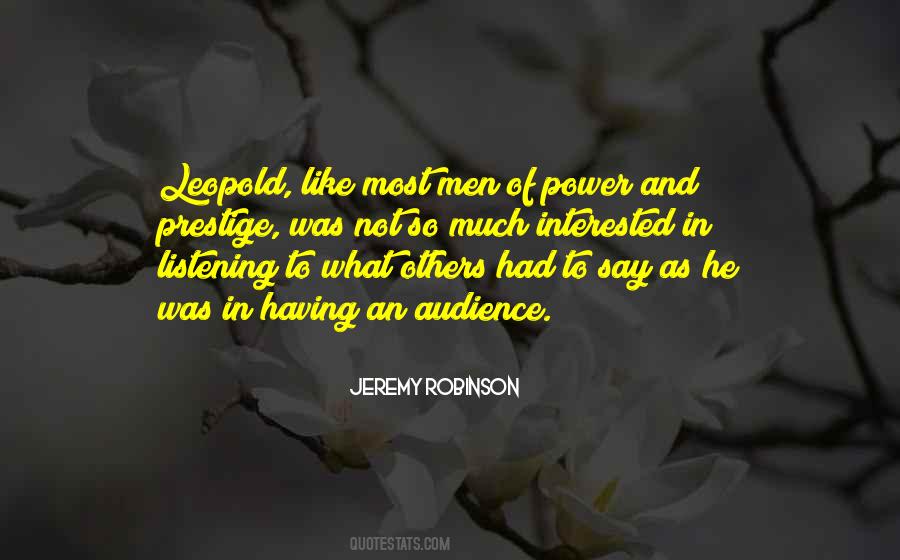 Quotes About The Power Of Listening #1279896