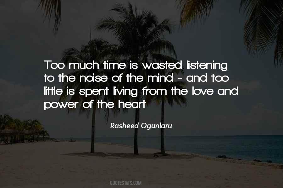 Quotes About The Power Of Listening #718043