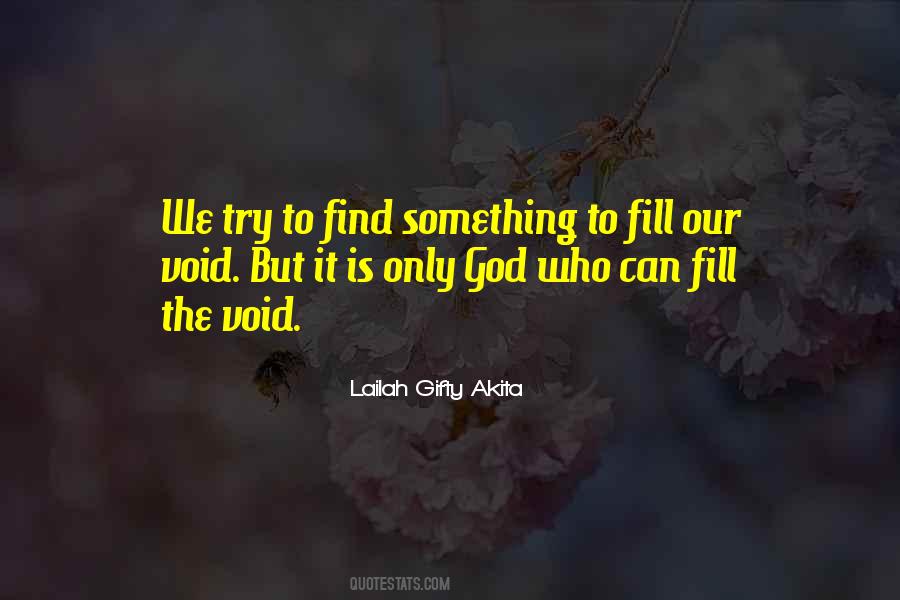 Fill Me Up God Quotes #111143