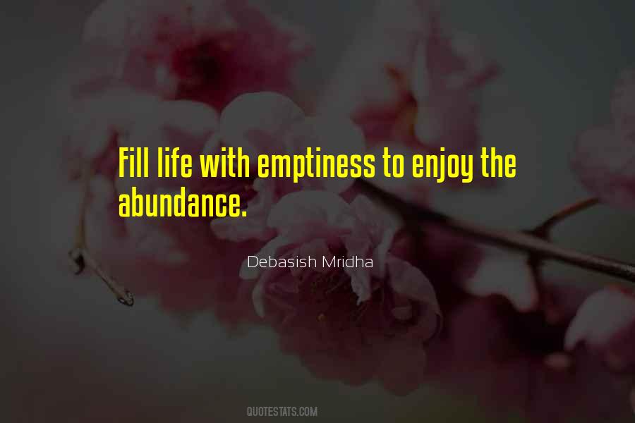 Fill My Emptiness Quotes #182329