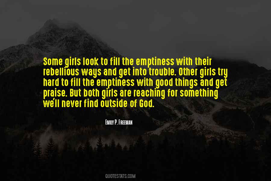 Fill My Emptiness Quotes #323209