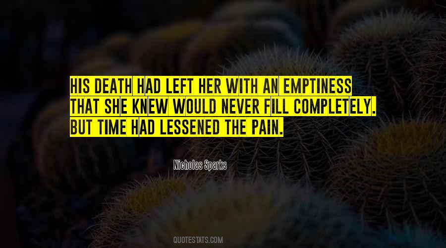 Fill My Emptiness Quotes #994355
