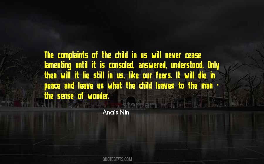 Peace Child Quotes #1523454