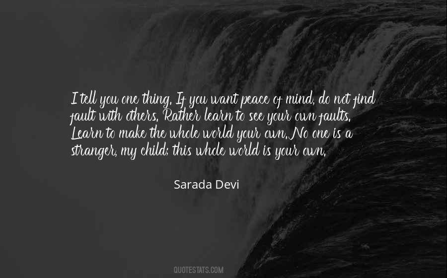 Peace Child Quotes #1567801