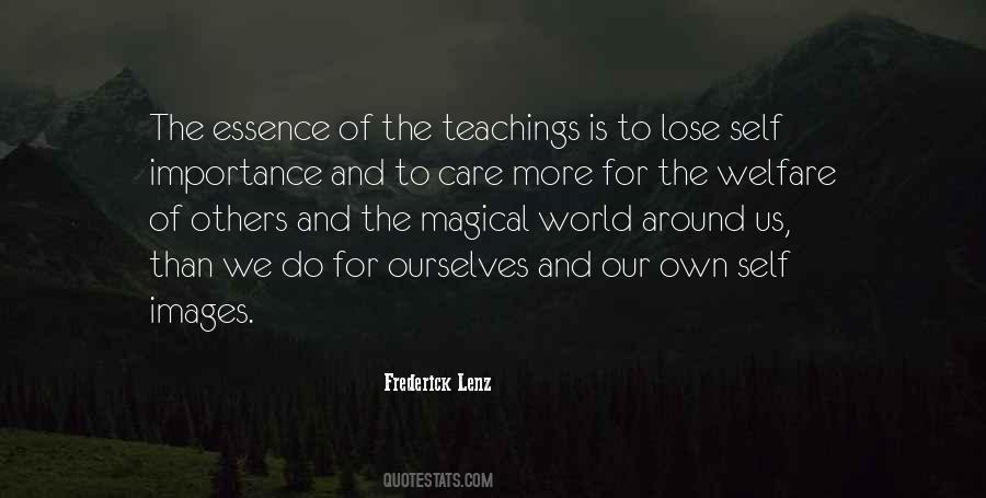Importance Of Others Quotes #1687808