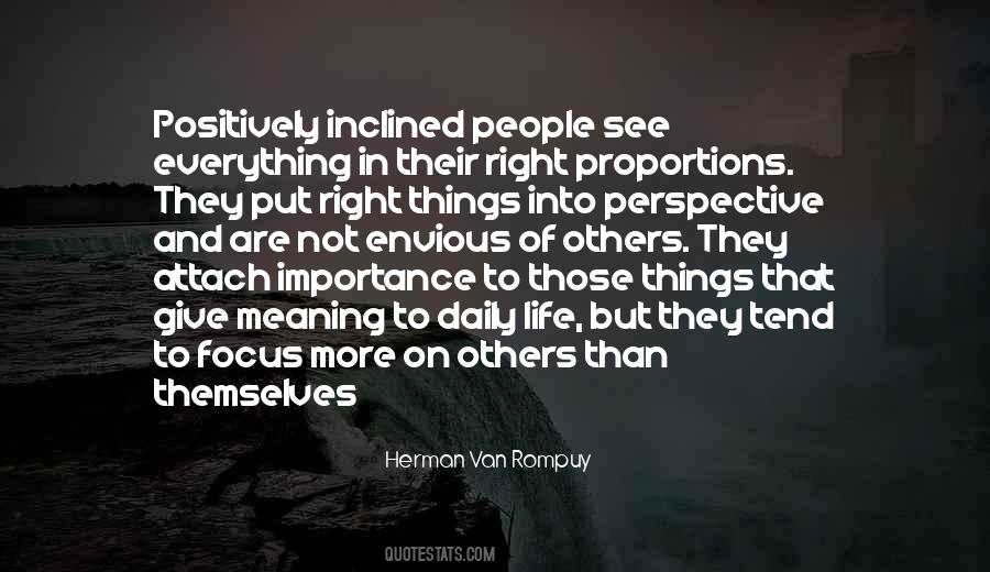 Importance Of Others Quotes #674670