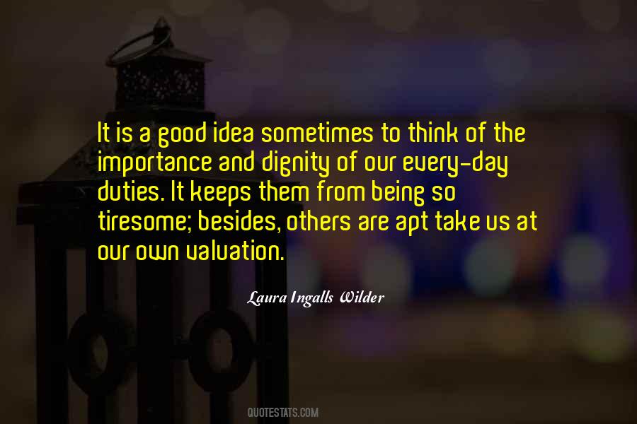 Importance Of Others Quotes #788009