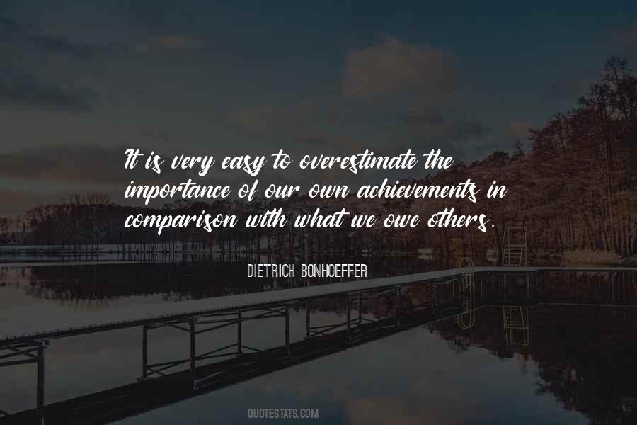 Importance Of Others Quotes #904768