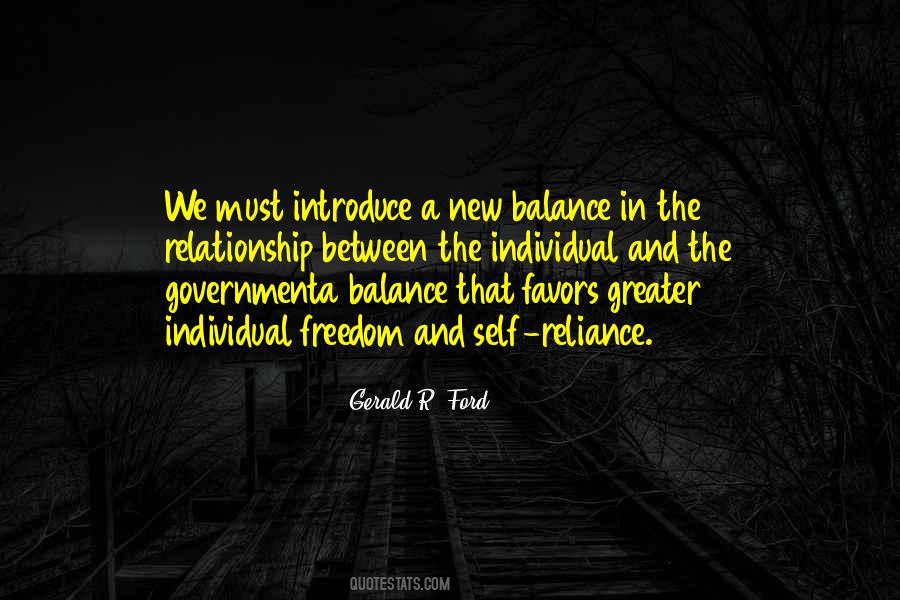 Relationship Balance Quotes #1861056