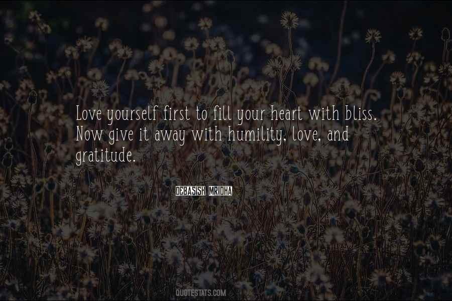 Fill Yourself With Love Quotes #1620936