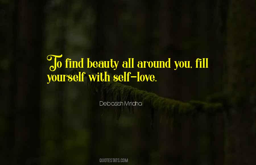 Fill Yourself With Love Quotes #787057