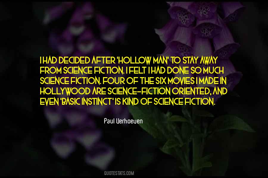 Quotes About The Hollow Man #1003243