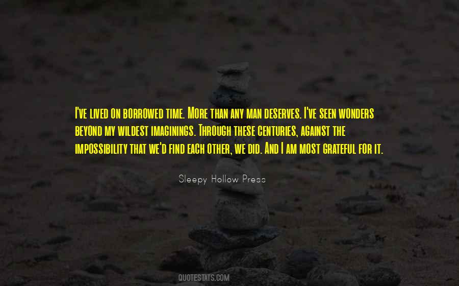 Quotes About The Hollow Man #1540201