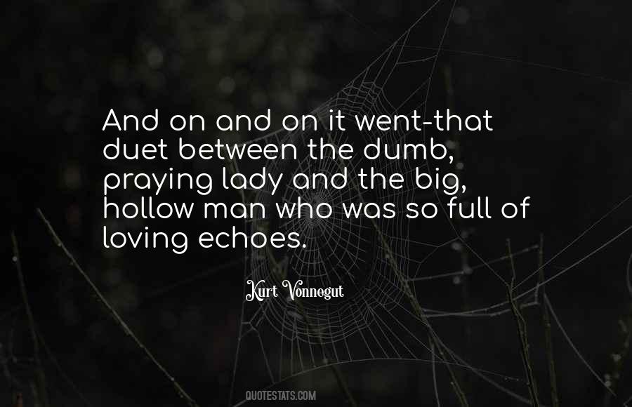 Quotes About The Hollow Man #457058