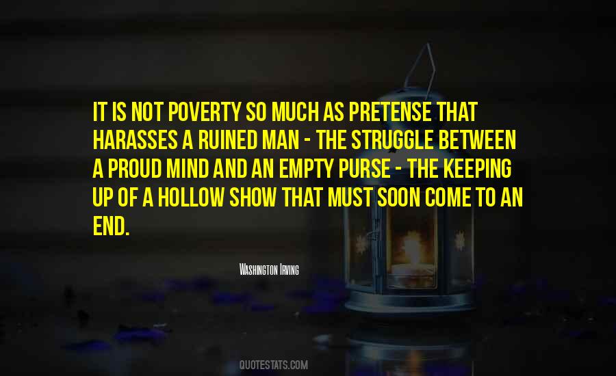 Quotes About The Hollow Man #479807