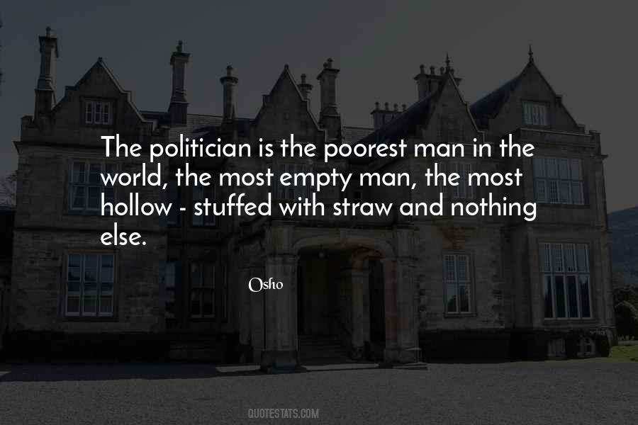 Quotes About The Hollow Man #829074
