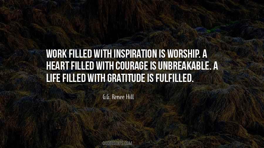 Filled With Gratitude Quotes #1707831