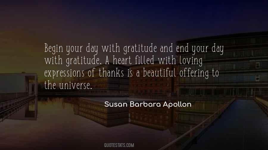 Filled With Gratitude Quotes #582341