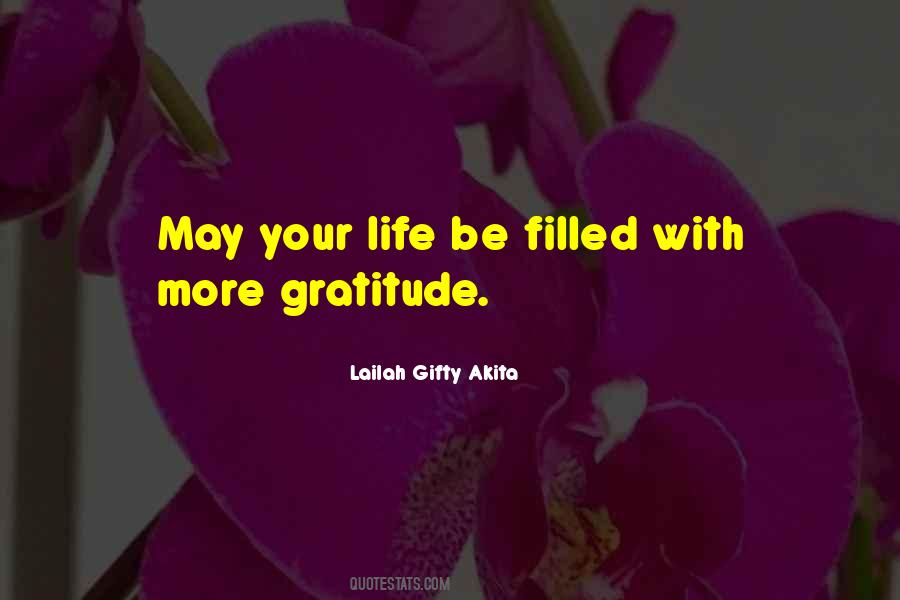 Filled With Gratitude Quotes #970432